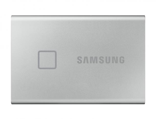T7 Touch系列 移動固態硬碟 USB3.2 Type-C 時尚銀