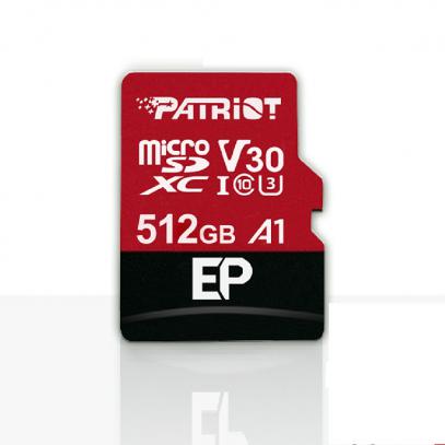 Patriot美商博帝 EP MicroSDXC UHS-1 U3 V30 A1記憶卡